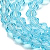 Transparent Glass Beads Strands GLAA-F029-4mm-20-3