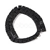 Frosted Natural Lava Rock Beads Strands G-E618-09-2