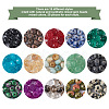 Craftdady 300Pcs 15 Style Faceted Natural & Synthetic Mixed Gemstone Beads G-CD0001-08-4