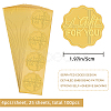 Self Adhesive Gold Foil Embossed Stickers DIY-WH0211-305-2