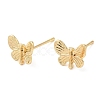 Butterfly Alloy Stud Earrings for Women PALLOY-Q447-09LG-1