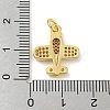 Real 18K Gold Plated Rack Plating Brass Pendants KK-R153-08G-3