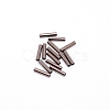 Brass Tube Beads X-FIND-WH0058-01E-1