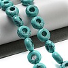 Synthetic Turquoise Beads Strands G-P536-A16-01-2