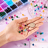 Pandahall 640Pcs 24 Styles Transparent Acrylic Beads TACR-TA0001-24-17