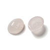 Natural Rose Quartz Cabochons G-F605E-11B-2