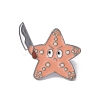 Sea Animal with Knife Shape Enamel Pin JEWB-A005-08-04-1