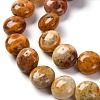 Natural Crazy Agate Beads Strands G-T047-A02-03-4