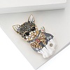 Cat Shaped Alloy Enamel Pins PW-WG2C75B-01-4