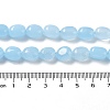 Natural White Jade Beads Strands G-E614-B01-01-4