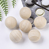 Natural Wooden Round Ball WOOD-T014-40mm-5