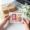 PVC Sakura Stamp DIY-WH0486-012-3
