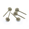 Iron Hair Bobby Pin Findings X-IFIN-L032-05AB-NF-1