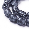 Non-magnetic Synthetic Hematite Beads Strands G-F613-04-2