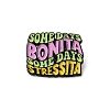 Quote Some Days Bonita Some Days Stressita Enamel Pin JEWB-D014-04D-1