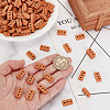 GOMAKERER 150Pcs Mini Ceramic Bricks AJEW-GO0001-82-4