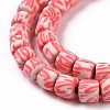 Handmade Polyester Clay Beads Strand X-CLAY-P001-01B-4