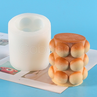 Column Food Grade Silicone Candle Molds PW-WG23551-01-1