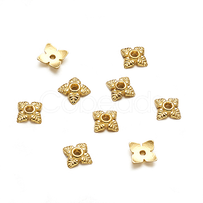 Alloy Tibetan Style Bead Caps TIBEB-TA0001-10-1