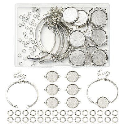 DIY Bracelet Making Finding Kit DIY-YW0007-22-1