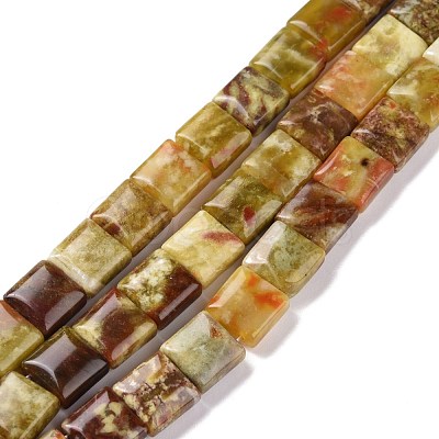 Natural Dragon Blood Jabe Beads Strands G-E572-03-1