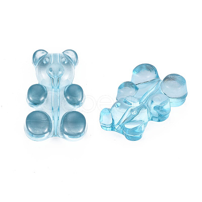 Transparent Acrylic Beads TACR-N012-001B-1