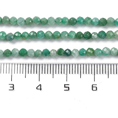 Natural Emerald Beads Strands G-P514-A01-02-1