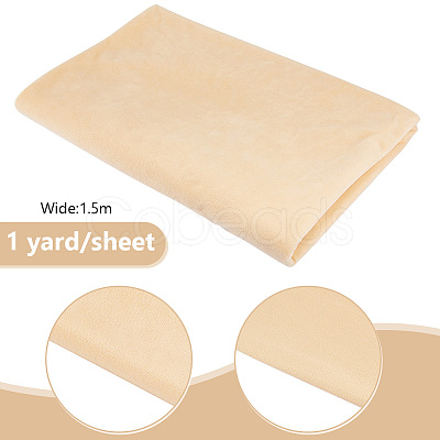 Short Plush Polyester Fabric DIY-WH0542-23A-1