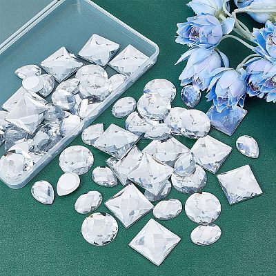 Fingerinspire 60Pcs 4 Style Extra Large Jewelry Sticker TACR-FG0001-16-1