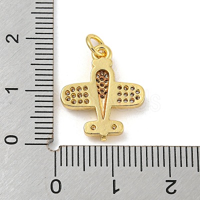 Real 18K Gold Plated Rack Plating Brass Pendants KK-R153-08G-1