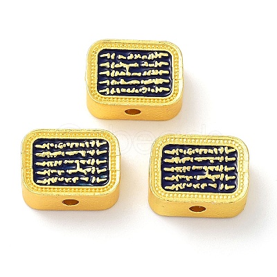 Alloy Enamel Beads ENAM-B001-02A-1