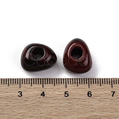 Two Tone Opaque Acrylic Beads MACR-Z002-02F-1