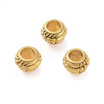 Tibetan Style Alloy European Beads PALLOY-F257-02-1