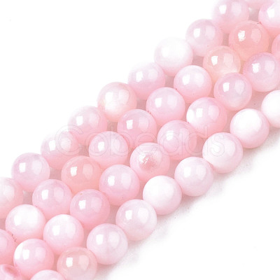 Natural Freshwater Shell Beads Strands X-BSHE-T009A-01C-1