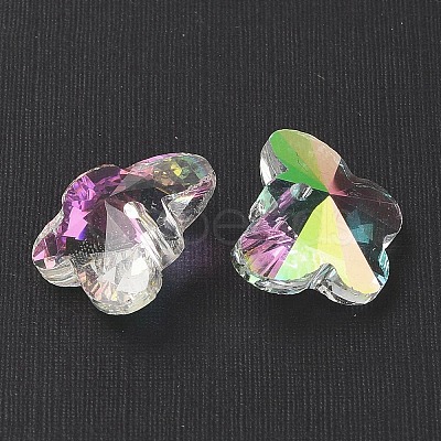 Transparent Glass Pendants GLAA-E050-02B-02-1