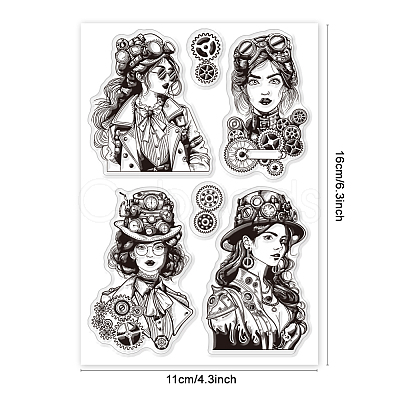 Custom PVC Plastic Clear Stamps DIY-WH0448-0514-1