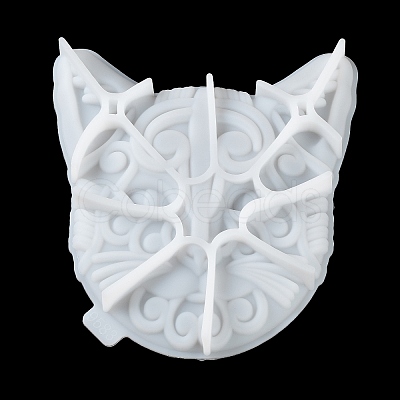 Cat Face Shape DIY Wall Decoration Silicone Molds SIL-F007-01-1