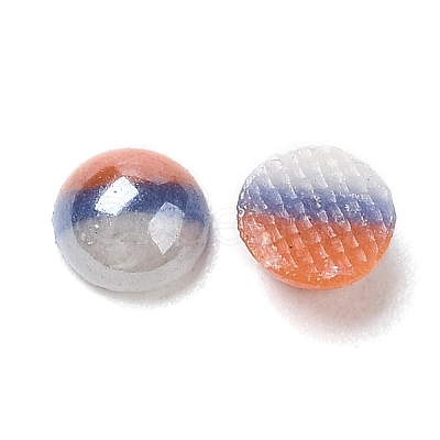 Two Tone Glass Cabochons GLAA-B012-54-1