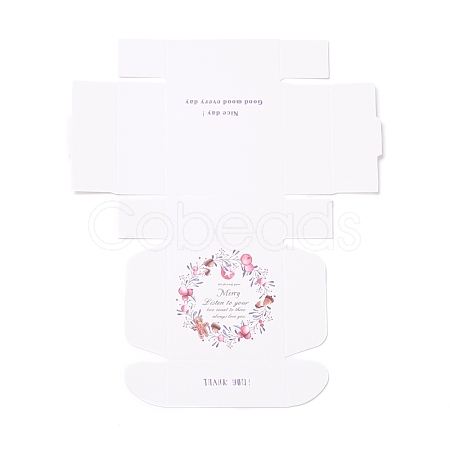 Creative Folding Wedding Candy Cardboard Box CON-I011-01J-1
