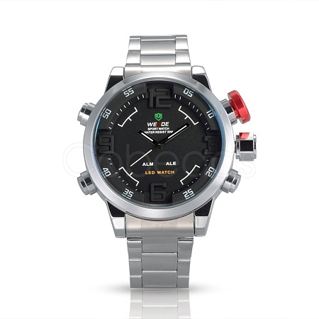 Men's Full Steel Sport LED Watches WACH-N001-25-1