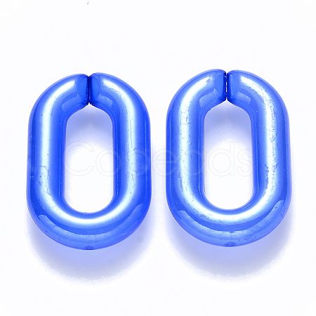 Imitation Jelly Acrylic Linking Rings X-OACR-S036-006A-F02-1