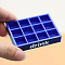 Plastic Beverage Tray Mini Model, Micro Landscape Dollhouse Accessories, Pretending Prop Decorations, Royal Blue, 58x44x10mm