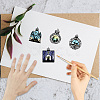 Custom PVC Plastic Clear Stamps DIY-WH0439-0442-4