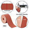 2M Flat Microfiber Imitation Leather Cord FIND-WH0420-75C-02-2