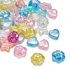 600Pcs 15 Styles Transparent Acrylic Beads TACR-YW0001-36-6