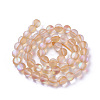 Synthetic Moonstone Beads Strands G-F142-12mm-13-2