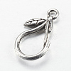 Tibetan Style Alloy Keychain Clasp Findings TIBE-T002-34AS-NR-2