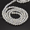 Faceted Bicone Electroplate Glass Beads Strands X-EGLA-P016-4mm-AB01-2