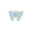 Zinc Alloy Enamel Butterfly Jewelry Pendant ENAM-TAC0007-09A-1