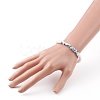 Polymer Clay Heishi Beads Stretch Bracelets BJEW-JB05905-01-5
